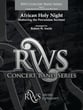 African Holy Night Concert Band sheet music cover